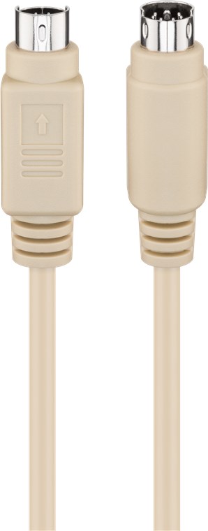 Cavo prolunga tastiera PS/2 M/M 2m diritto - immagine 2