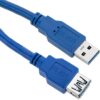 Cavo Prolunga USB 3.0 Superspeed A maschio/A femmina 2m Blu - immagine 4