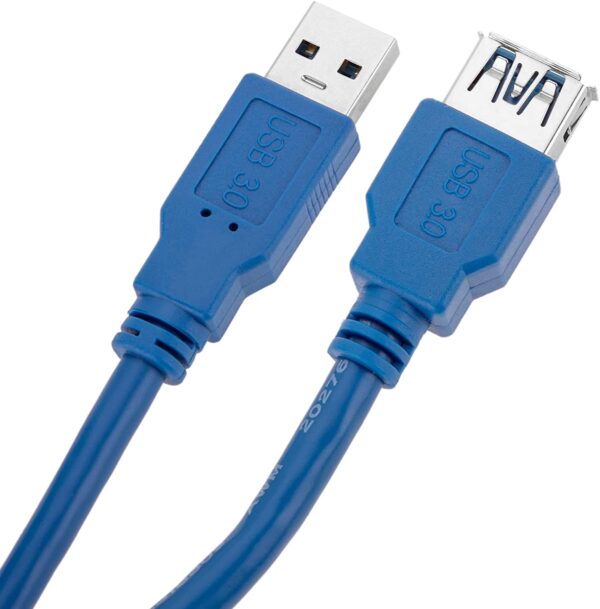 Cavo Prolunga USB 3.0 Superspeed A maschio/A femmina 2m Blu - immagine 10
