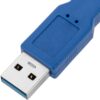 Cavo Prolunga USB 3.0 Superspeed A maschio/A femmina 2m Blu - immagine 8