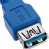 Cavo Prolunga USB 3.0 Superspeed A maschio/A femmina 2m Blu - immagine 5