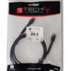 Cavo Slim Patch di Rete Pieghevole in Rame Cat.6A U/UTP 2m Nero - immagine 2