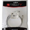 Cavo Slim Patch di Rete Pieghevole in Rame Cat.6A U/UTP 3 metri Bianco - immagine 2