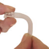 Cavo Slim Patch di Rete Pieghevole in Rame Cat.6A U/UTP 3 metri Bianco - immagine 5