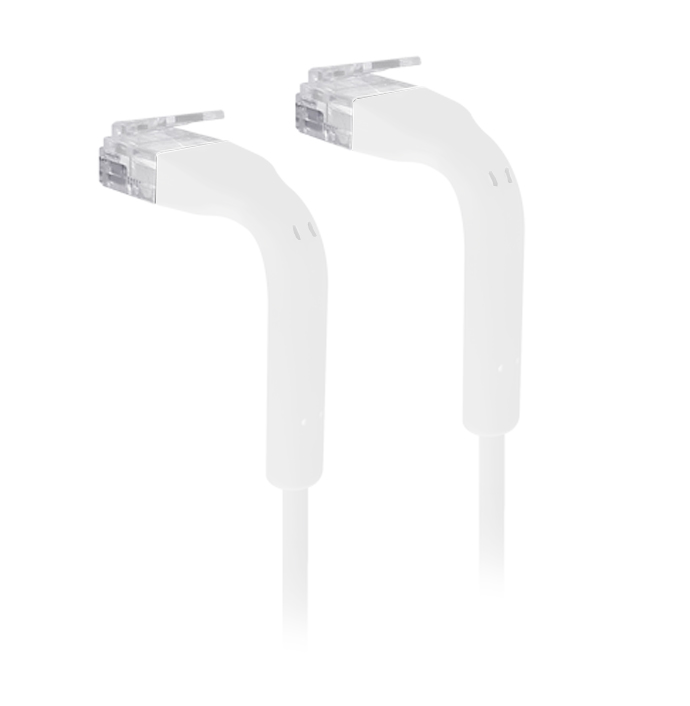 Cavo Slim Patch di Rete Pieghevole in Rame Cat.6A U/UTP 5m Bianco - immagine 6