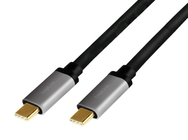 Cavo SuperSpeed 10Gbps USB-C™M/USB-C™M USB3.2 Gen2 4K/60Hz PD 1m Nero