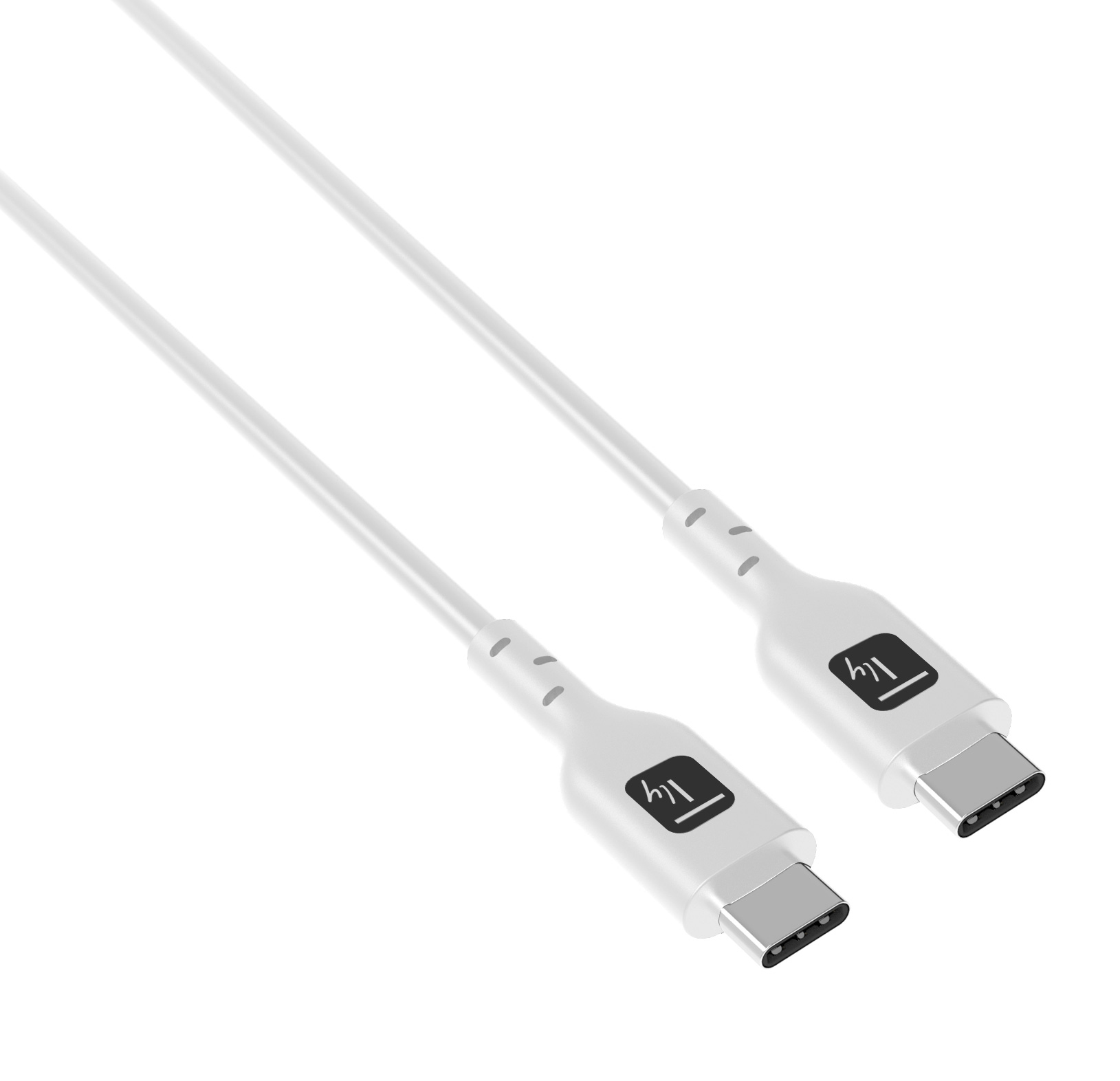 Cavo USB-C™ M/M E-Mark USB 2.0 240W PD 2m Bianco - immagine 2