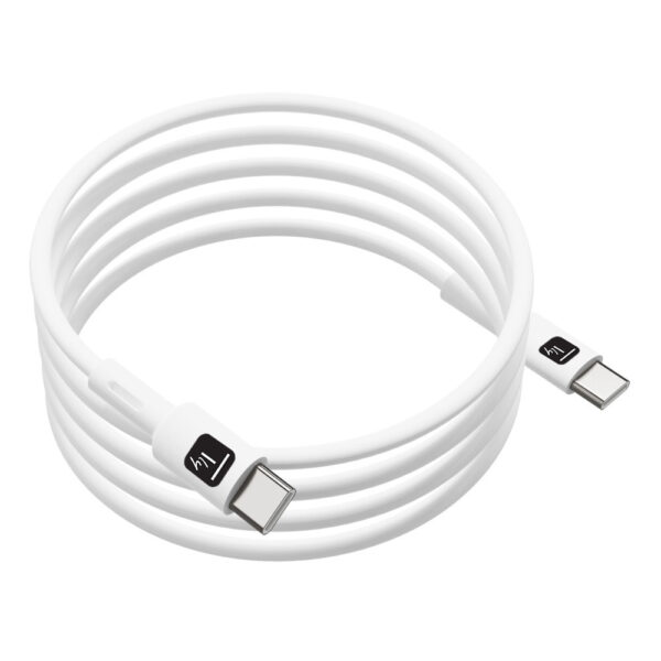 Cavo USB-C™ Maschio/Maschio USB 2.0 2m Bianco - immagine 8