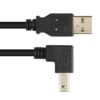 Cavo USB 2.0 A maschio/B maschio angolato 0.5 m - immagine 3
