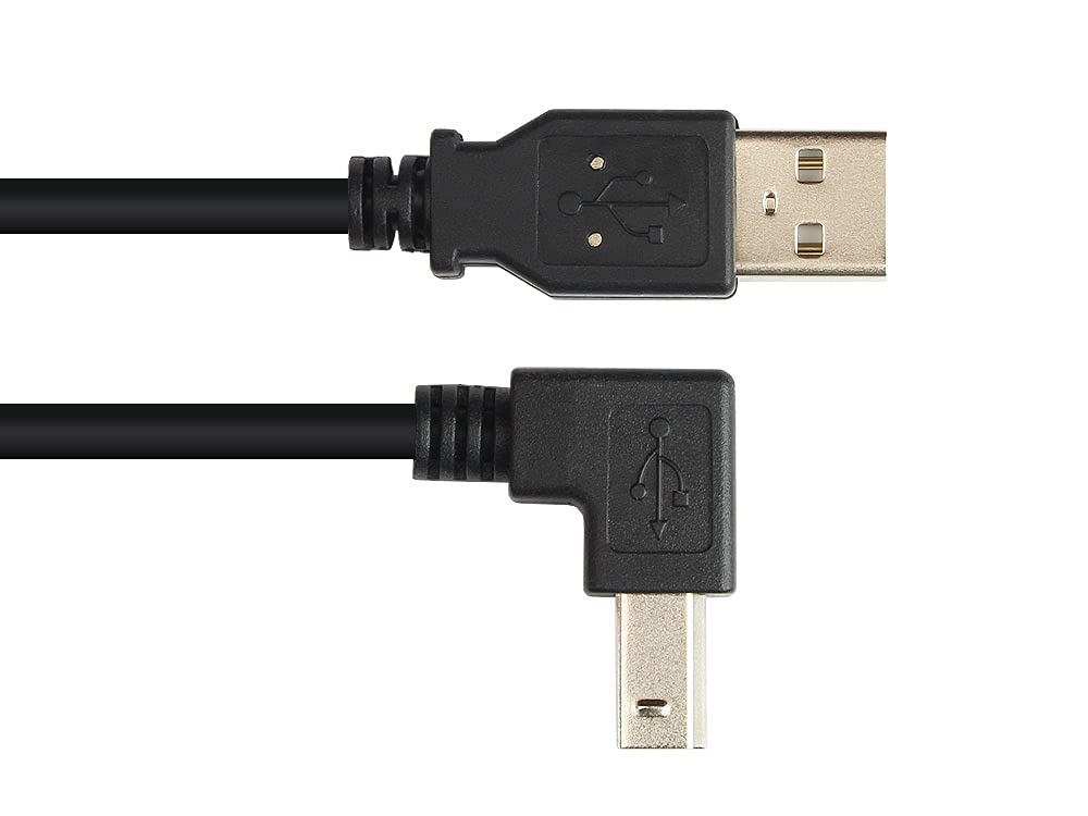 Cavo USB 2.0 A maschio/B maschio angolato 0.5 m - immagine 3