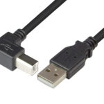 Cavo USB 2.0 A maschio/B maschio angolato 0.5 m