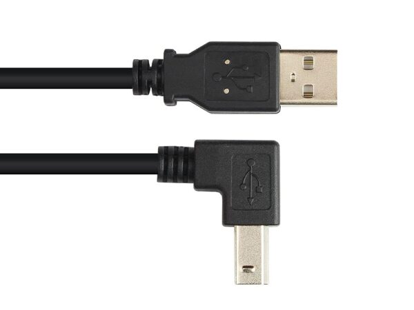 Cavo USB 2.0 A maschio/B maschio angolato 1 m - immagine 4