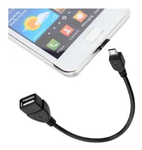 Cavo USB 2.0 OTG A Femmina / Micro B Maschio 0.2 m - immagine 6
