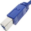 Cavo USB 3.0 Superspeed A maschio/B maschio 2 m blu - immagine 7