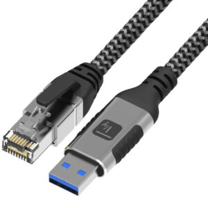 Cavo USB 3.0 Tipo A Maschio a Ethernet RJ45 Maschio 1m