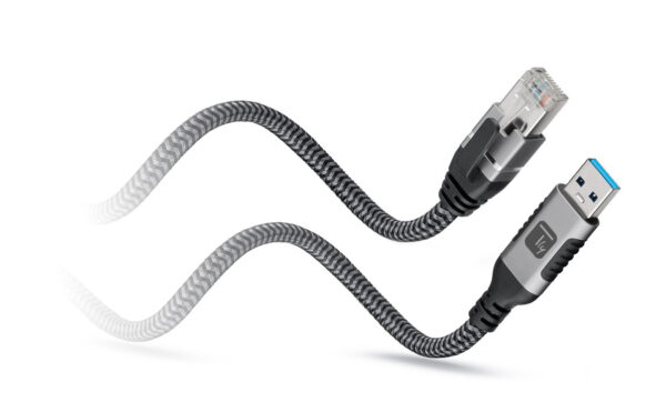 Cavo USB 3.0 Tipo A Maschio a Ethernet RJ45 Maschio 7,5m - immagine 3
