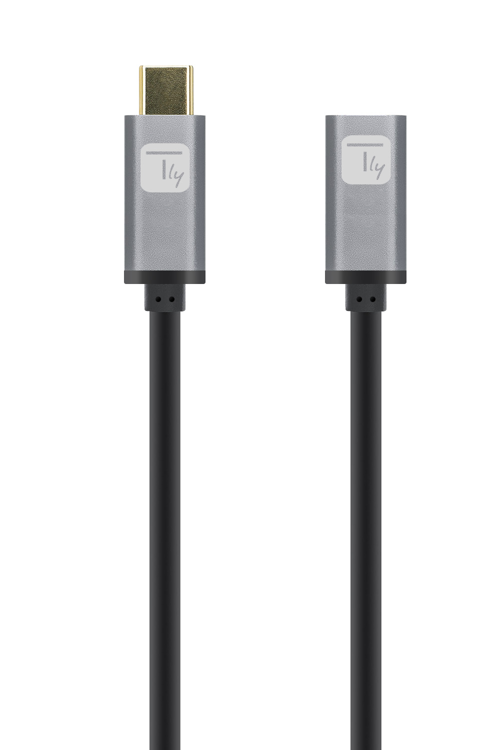 Cavo prolunga USB 3.2 Gen 2 USB-C™ M/F 1m Nero - immagine 6