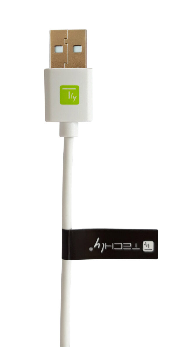 Cavo USB A Maschio 2.0 / USB-C™ Maschio 1m Bianco - immagine 4
