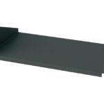 Mensola per Rack 19'' 250 mm 2U Nera 2 punti