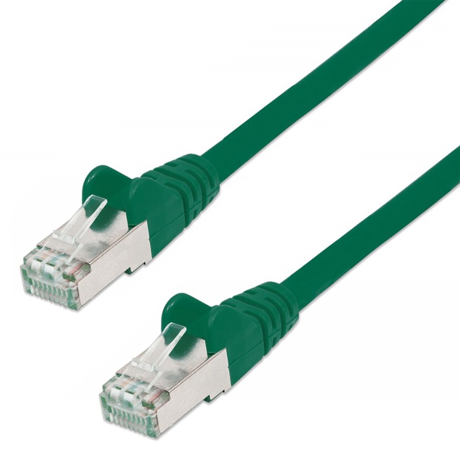 Cavo di rete Patch in Rame Schermato Cat. 5e Verde F/UTP 7,5 m