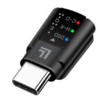 Adattatore Convertitore Audio DAC con Equalizzatore da USB-C™ a 3,5 mm Nero