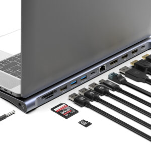 Docking Station USB-C™ 12-in-1 4K Triplo Monitor con MST
