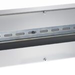 Contenitore Guida DIN 3U per Armadi 19'' Grigio