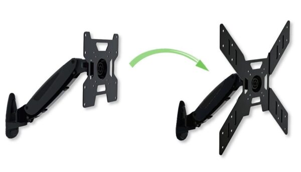 Adattatore per Supporto VESA da 200x200 a 400x400 Nero - immagine 5