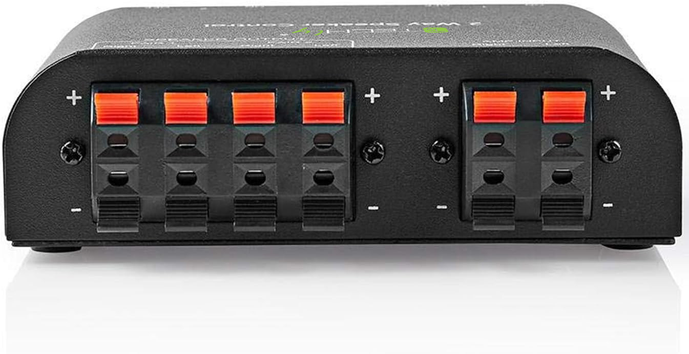 Commutatore Audio per Casse Acustiche 2 vie con Terminali a Pressione - immagine 4