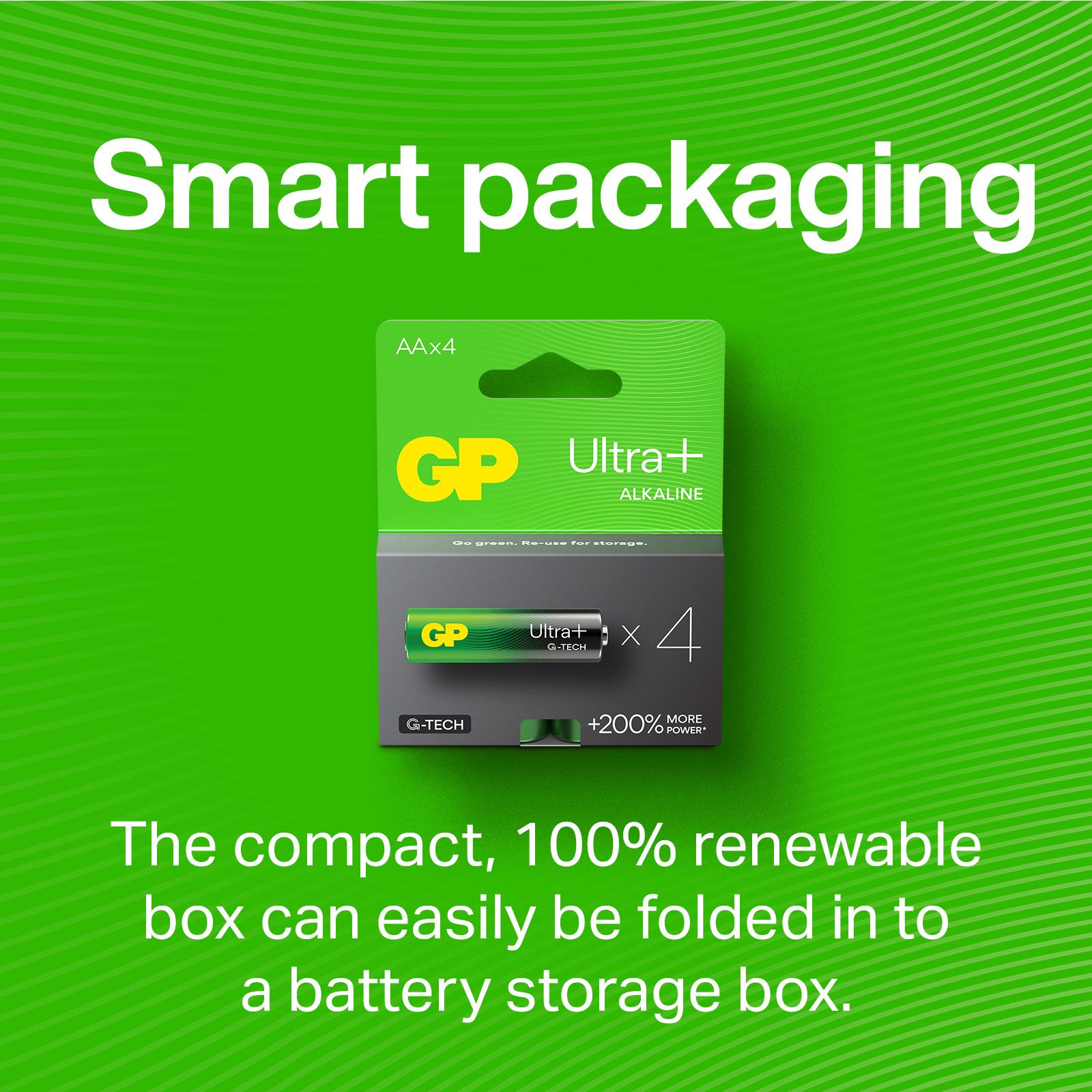 Confezione 4 Batterie GP Ultra Plus Alcaline Ministilo AAA 24AUP/LR03 - immagine 5