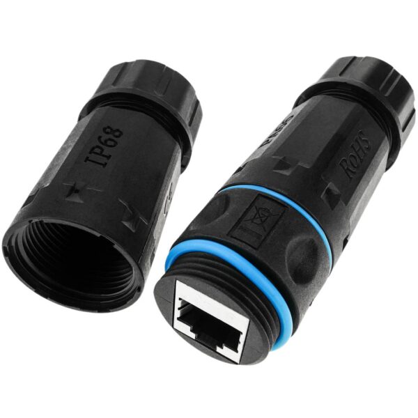 Connettore Cat.6 RJ45 F/F Impermeabile IP68 - immagine 5