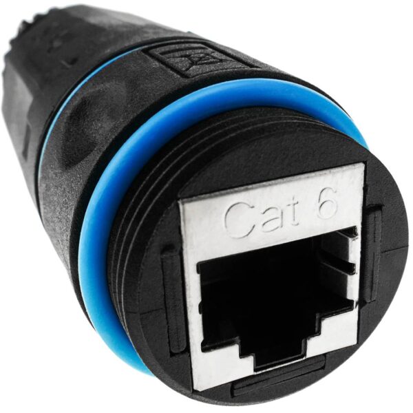 Connettore Cat.6 RJ45 F/F Impermeabile IP68 - immagine 4