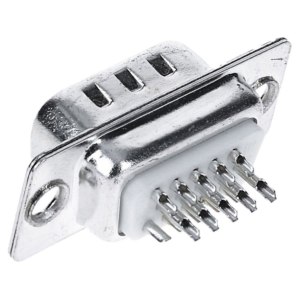 Connettore D-SUB HD 15 Poli Maschio VGA a Saldare - immagine 5