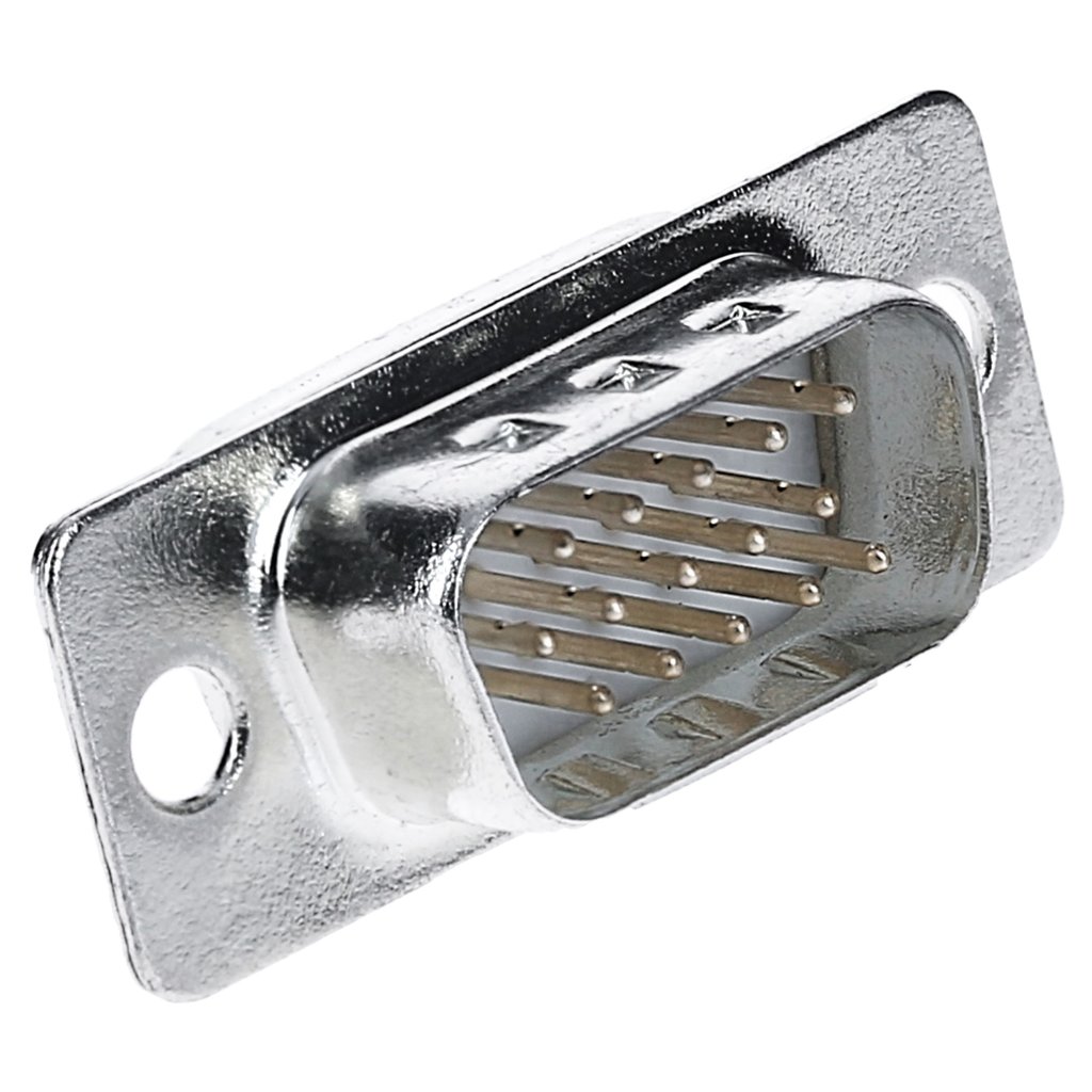 Connettore D-SUB HD 15 Poli Maschio VGA a Saldare