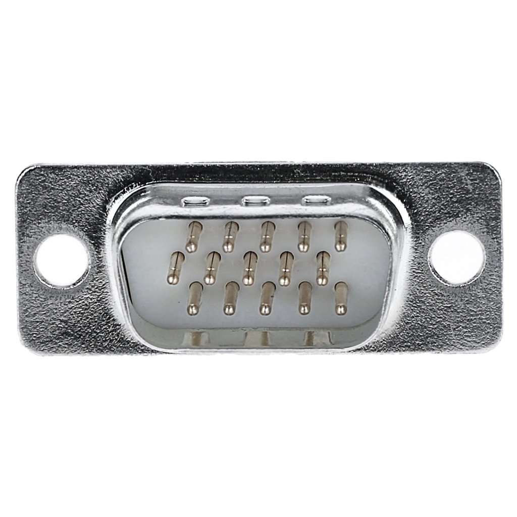 Connettore D-SUB HD 15 Poli Maschio VGA a Saldare - immagine 3