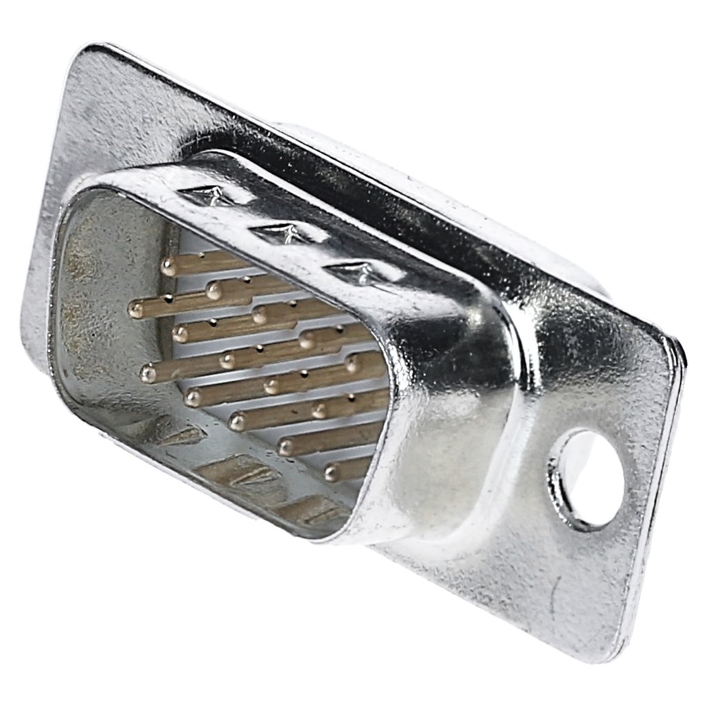 Connettore D-SUB HD 15 Poli Maschio VGA a Saldare - immagine 2