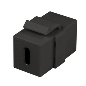 Connettore Keystone USB-C™ F/F 17,2 mm Nero