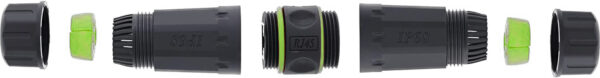 Connettore Slim Cat.6 RJ45 Impermeabile IP68 - immagine 3