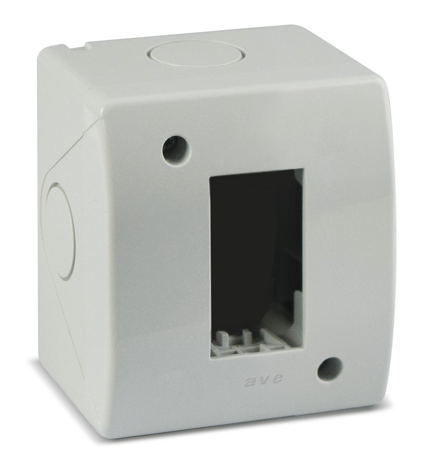 Contenitore Autoportante IP40 S44 per Minicanali 1 Modulo Bianco