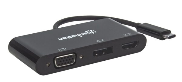 Convertitore Audio Video USB-C™ Multiporta - Hub MST HDMI DP VGA - immagine 2