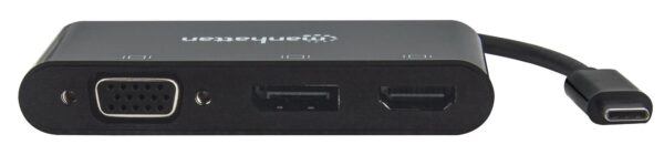 Convertitore Audio Video USB-C™ Multiporta - Hub MST HDMI DP VGA - immagine 3