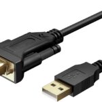 Convertitore Adattatore Techly da USB 2.0 a Seriale Nero