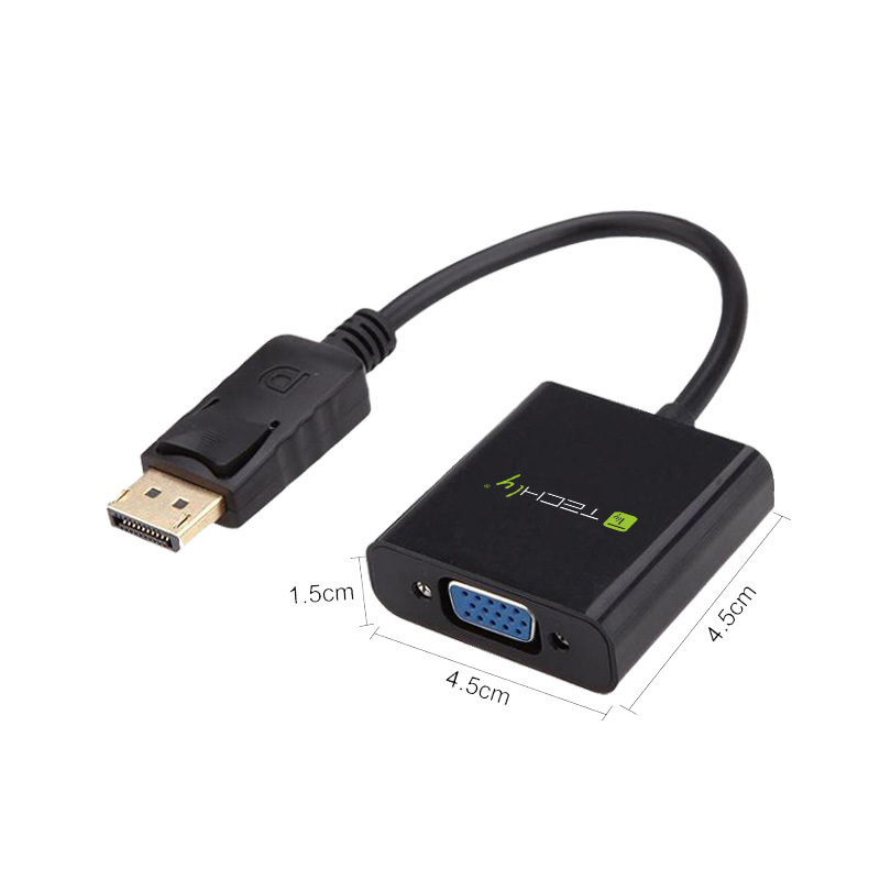 Convertitore da DisplayPort v1.2 a VGA 15 cm - immagine 4