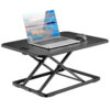 Convertitore da Scrivania In Piedi Postazione di Lavoro Sit Stand Ultra Slim Altezza Regolabile