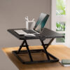 Convertitore da Scrivania In Piedi Postazione di Lavoro Sit Stand Ultra Slim Altezza Regolabile - immagine 10