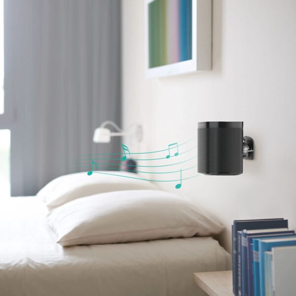 Coppia Staffe Speakers a Parete Universali Regolabili - immagine 10