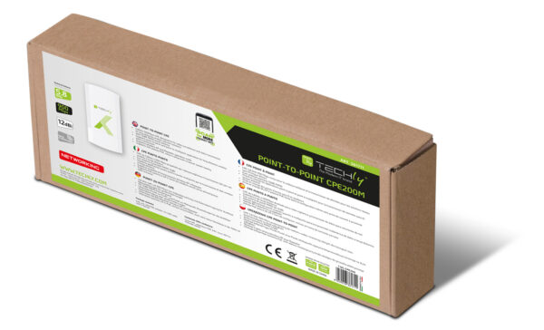 CPE Punto-Punto 900Mbps a 5.8GHz 12dBi - immagine 2