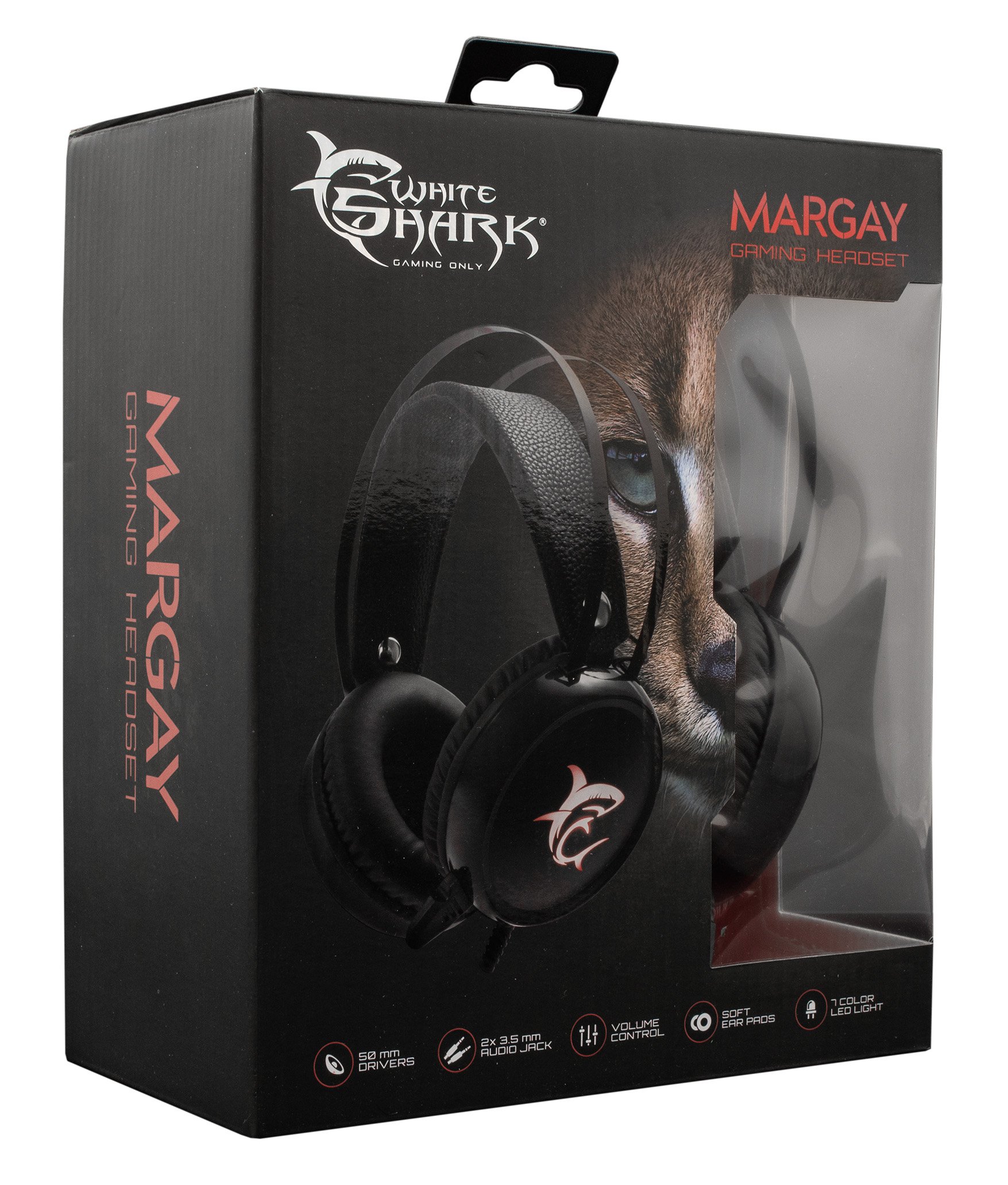 Cuffia Gaming Stereo con Microfono con Illuminazione LED in 7 Colori MARGAY - immagine 2