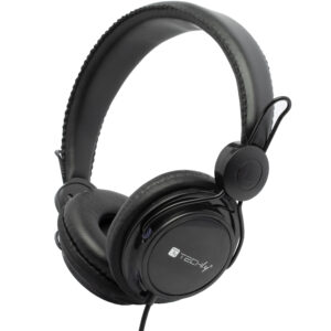 Cuffia Stereo con Auricolari ed Archetto Imbottiti