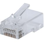 Confezione 50 Plug modulari RJ45 passanti Cat5e FastCrimp